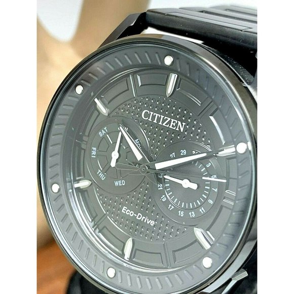 Citizen Other - Citizen Men's Watch BU4025-59E Eco-Drive Black Dial Stainless Steel 42mm Solar